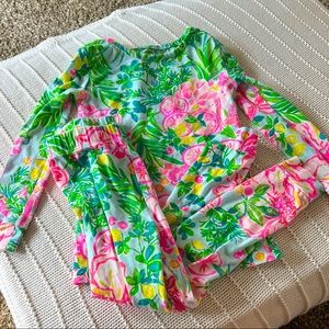 EUC Lilly Pulitzer girls size 2 pajamas